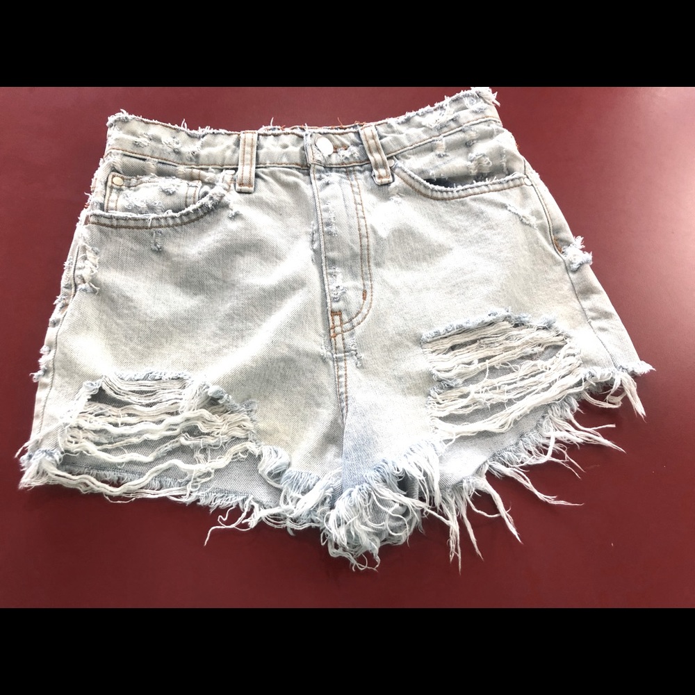 Nasty Gal Short Denim Womens 100% Cotton in USA Size 27